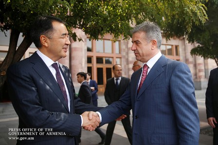 Prime Minister of Kazakhstan held a meeting with his Armenian  colleague